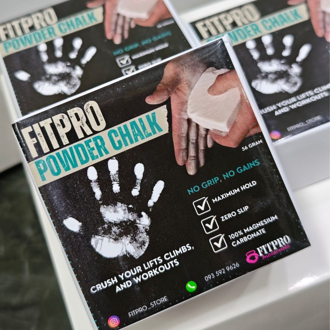 FITPRO Powder Chalk block  (ก้อนชอล์กฟิตเนส)  – ก้อนชอล์กกันลื่นสำหรับออกกำลังกาย