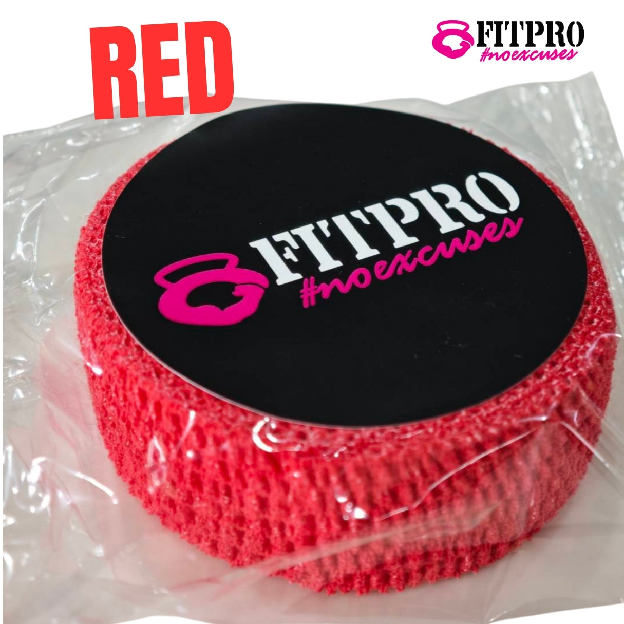 Fitpro เทปยกน้ำหนัก Weightlifting Thumb Tape Premium Hook Grip Stretchy Thumb Tape for Olympic Weightlifting ยาว 6.9เมตร
