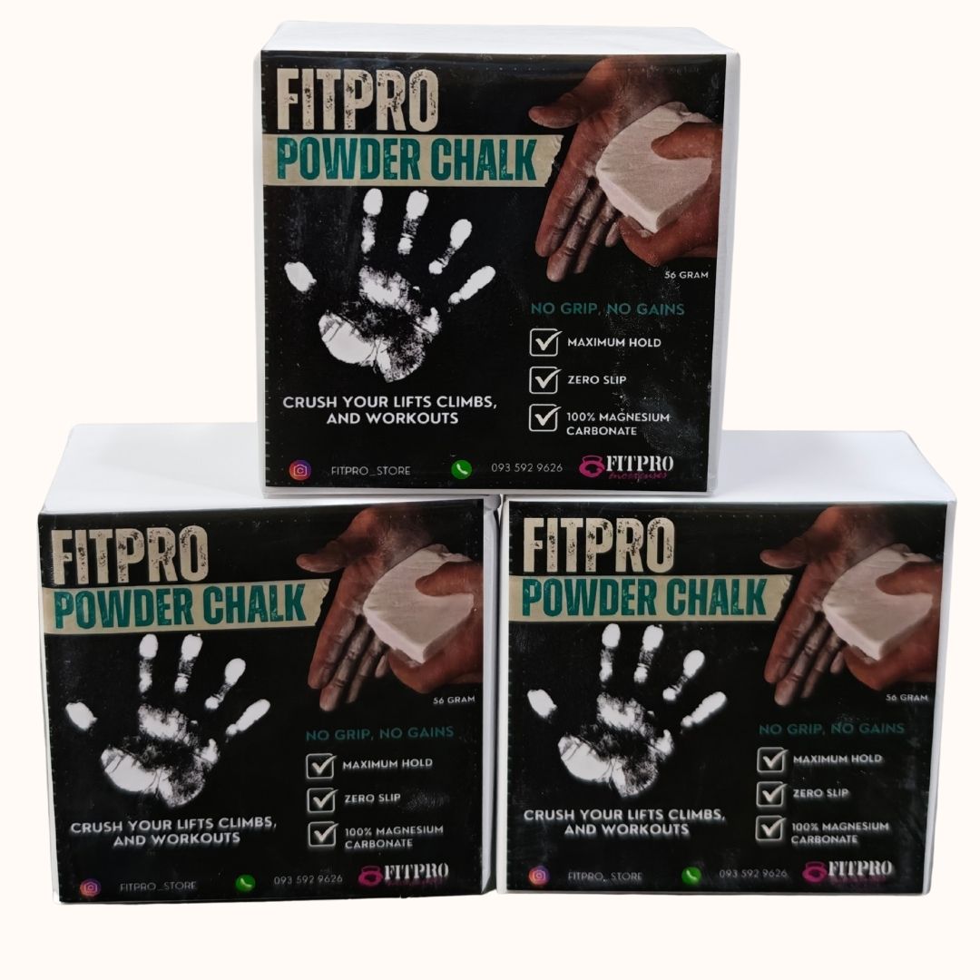 FITPRO Powder Chalk block  (ก้อนชอล์กฟิตเนส)  – ก้อนชอล์กกันลื่นสำหรับออกกำลังกาย