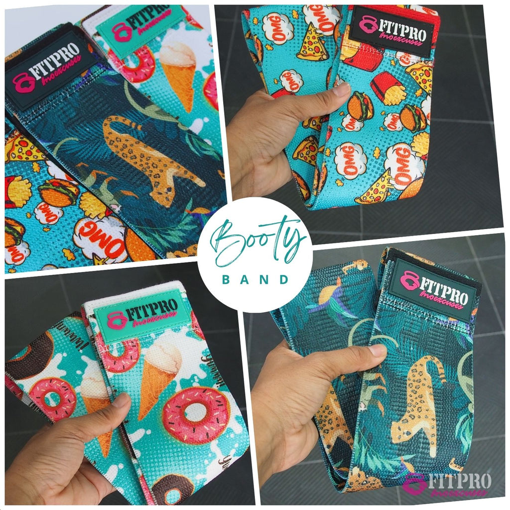 Hip Band / Booty Band ยางยืดปั้นก้น กระชับขา  และสะโพก Fitpro ตัวช่วยปั้นก้นและเพิ่มความแข็งแรงให้กับ Lower body